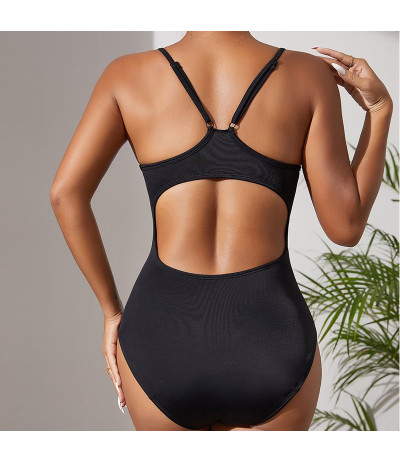 Maillot de bain menstruelle ajustable noire LibertyCup