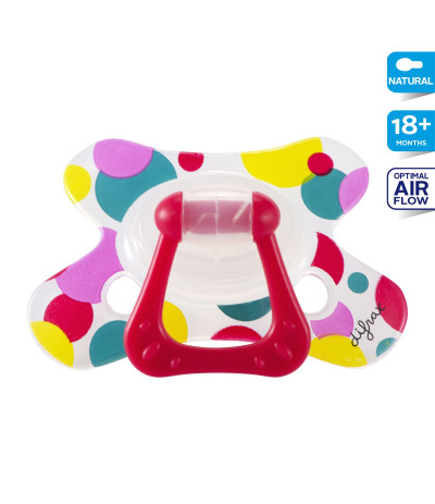Difrax - Sucette Natural extra solide 18 m+ - Ref 802 Difrax - Sucette Natural extra solide 18 m+ - Ref 802