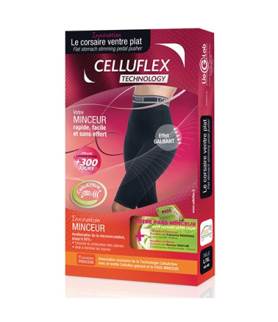 Corsaire Ventre Plat Minceur Noir CELLUFLEX Technology