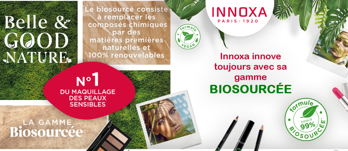 Maquillage Biosourcée Belle & Good Nature Innoxa - La malle au trésor