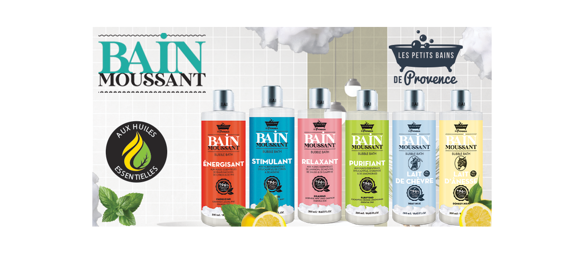 Bain Moussant - Les Petits Bains de Provence