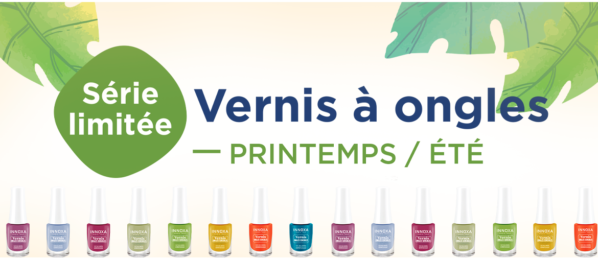 Vernis à ongles Printemps Été INNOXA série limitée