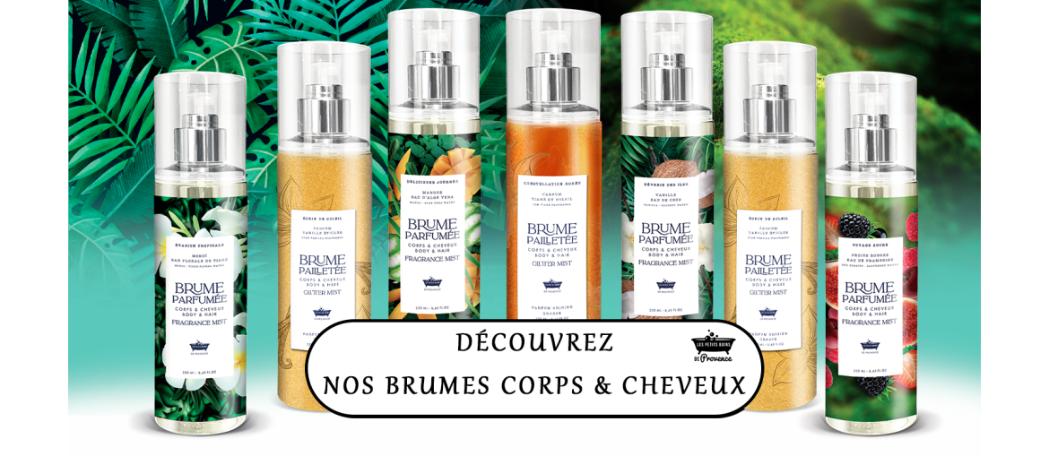 Brume Parfumée & Pailletée - Les Petits Bains de Provence